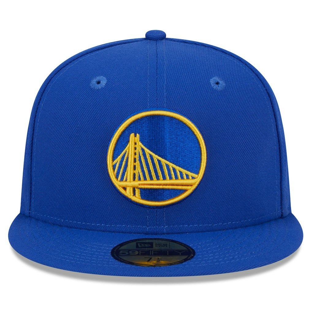 Golden State Warriors Rally Drive Side Patch 59FIFTY Fitted Hat Royal - New Era