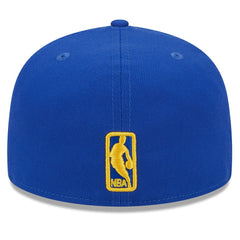 Golden State Warriors Rally Drive Side Patch 59FIFTY Fitted Hat Royal - New Era