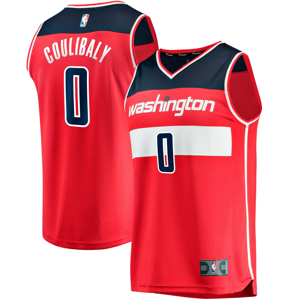 Washington Wizards Fast Break Replica Jersey Icon Edition Red - Fanatics outlet