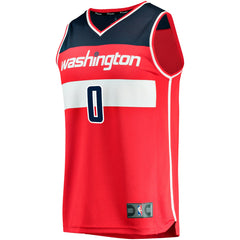 Washington Wizards Fast Break Replica Jersey Icon Edition Red - Fanatics outlet