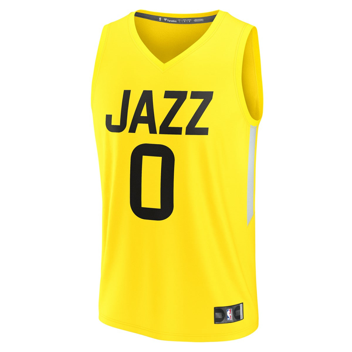Taylor Hendricks Utah Jazz Fast Break Replica Jersey Icon Edition Yellow - Fanatics