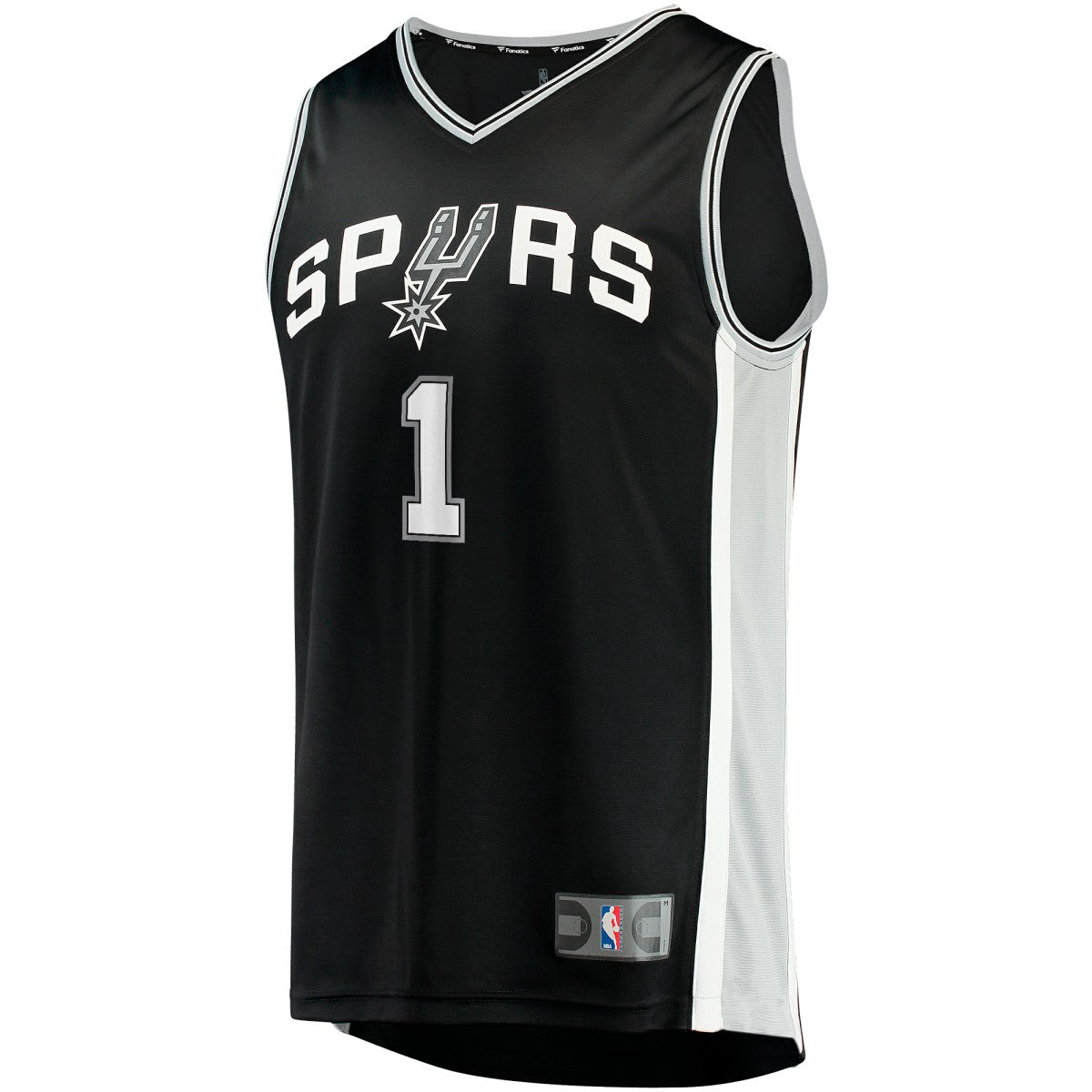 Victor Wembanyama San Antonio Spurs Youth Fast Break Replica Jersey Icon Edition Black - Fanatics
