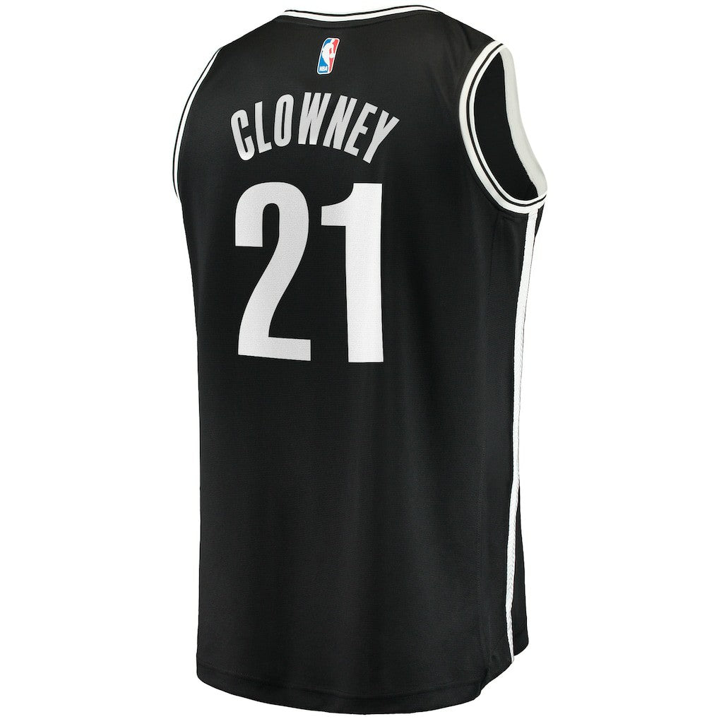 Noah Clowney Brooklyn Nets Youth Fast Break Replica Jersey Icon Edition Black - Fanatics outlet