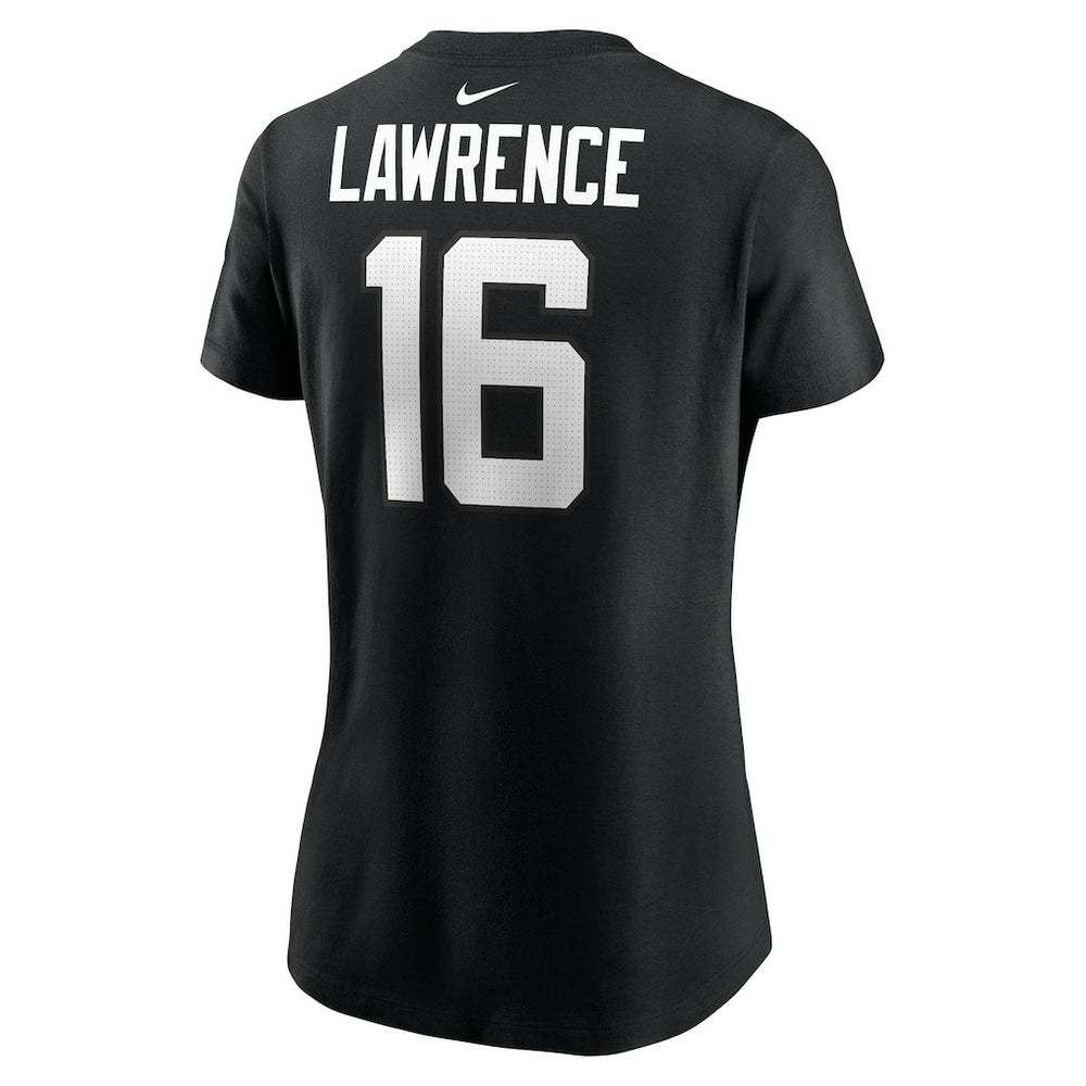 Trevor Lawrence Jacksonville Jaguars Women's Player Name & Number T-Shirt - Black T-shirts