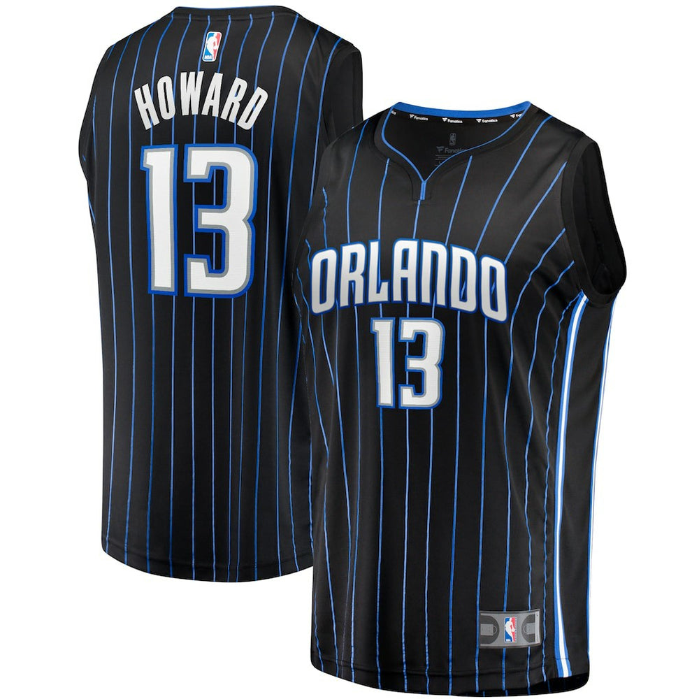Jett Howard Orlando Magic Fast Break Replica Jersey Icon Edition Black - Fanatics