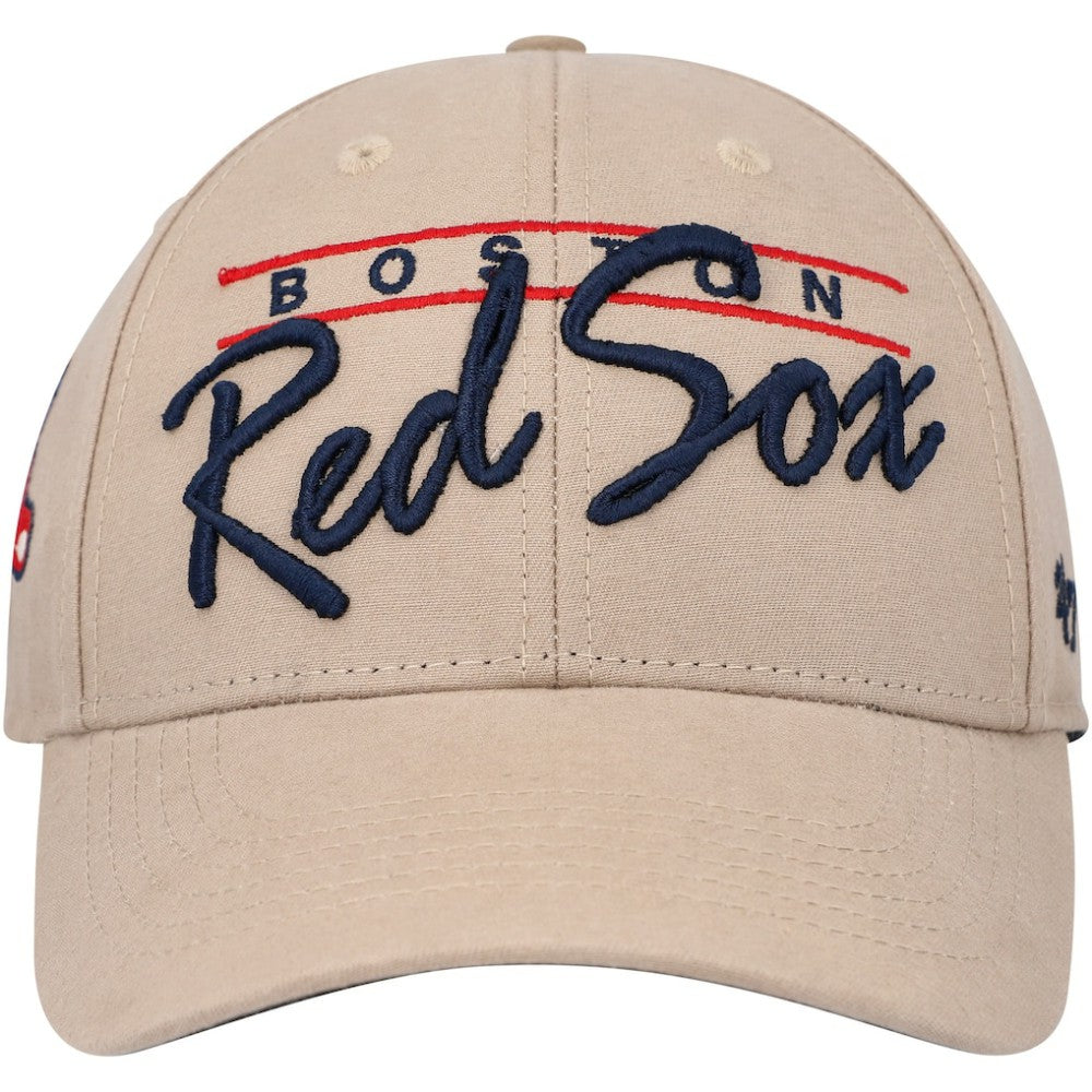 Boston Red Sox '47 Atwood MVP Adjustable Hat - Khaki Hats