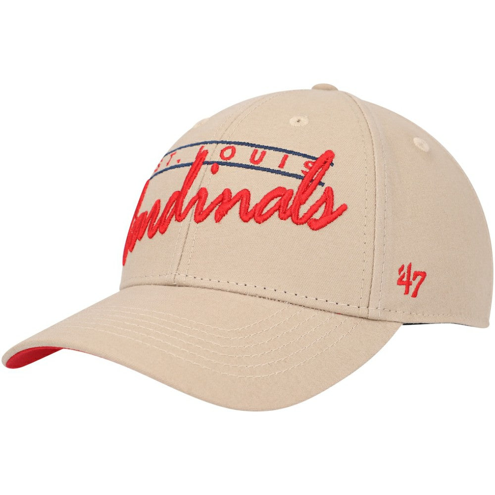 St. Louis Cardinals '47 Atwood MVP Adjustable Hat - Khaki Hats