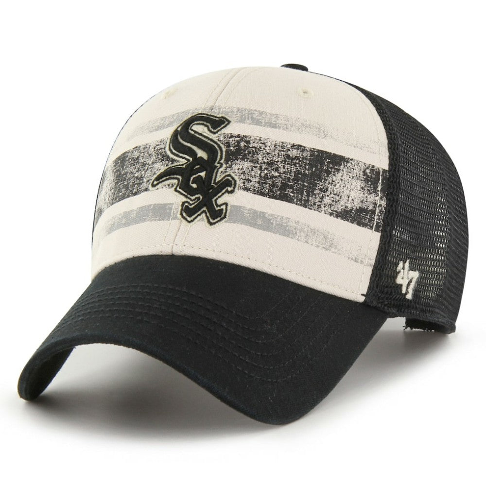 Chicago White Sox '47 Breakout MVP Trucker Adjustable Hat - Black Hats