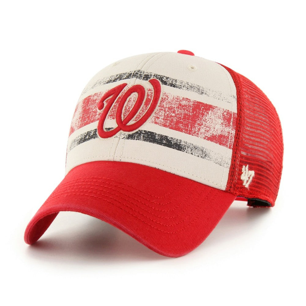 Washington Nationals '47 Breakout MVP Trucker Adjustable Hat - Red Hats
