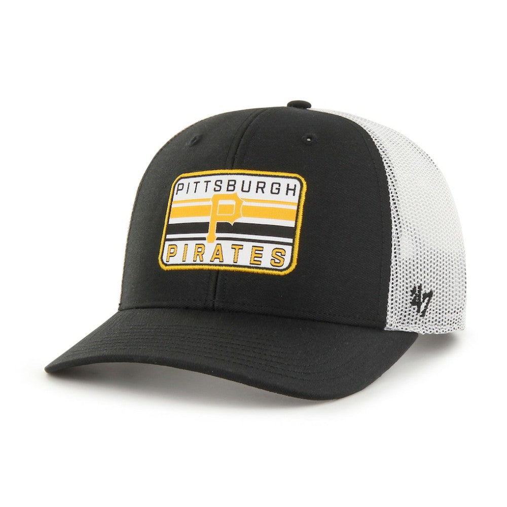 Pittsburgh Pirates '47 Drifter Trucker Adjustable Hat - Black Hats