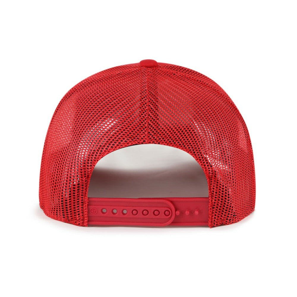 Washington Nationals '47 Unveil Trucker Adjustable Hat - Red Hats