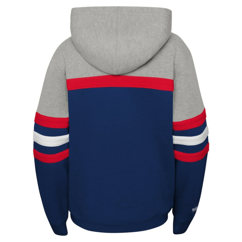 Washington Capitals Mitchell & Ness Youth Head Coach Pullover Hoodie - Gray | US 200317941