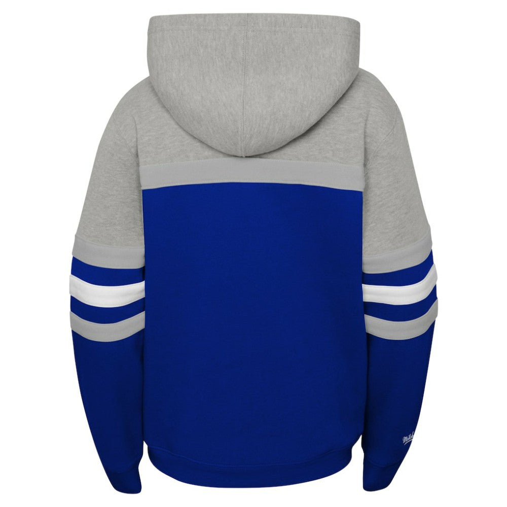 Tampa Bay Lightning Mitchell & Ness Youth Head Coach Pullover Hoodie - Gray | US 200317944
