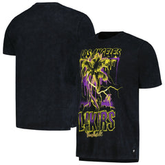Los Angeles Lakers The Wild Collective Unisex Tour Band T-Shirt Black