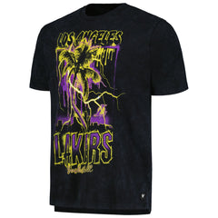 Los Angeles Lakers The Wild Collective Unisex Tour Band T-Shirt Black