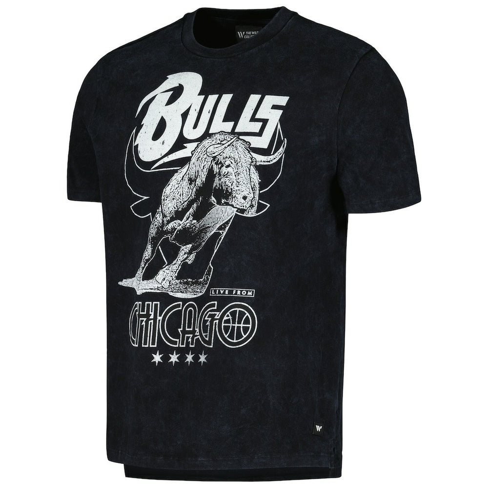 Chicago Bulls The Wild Collective Unisex Tour Band T-Shirt Black