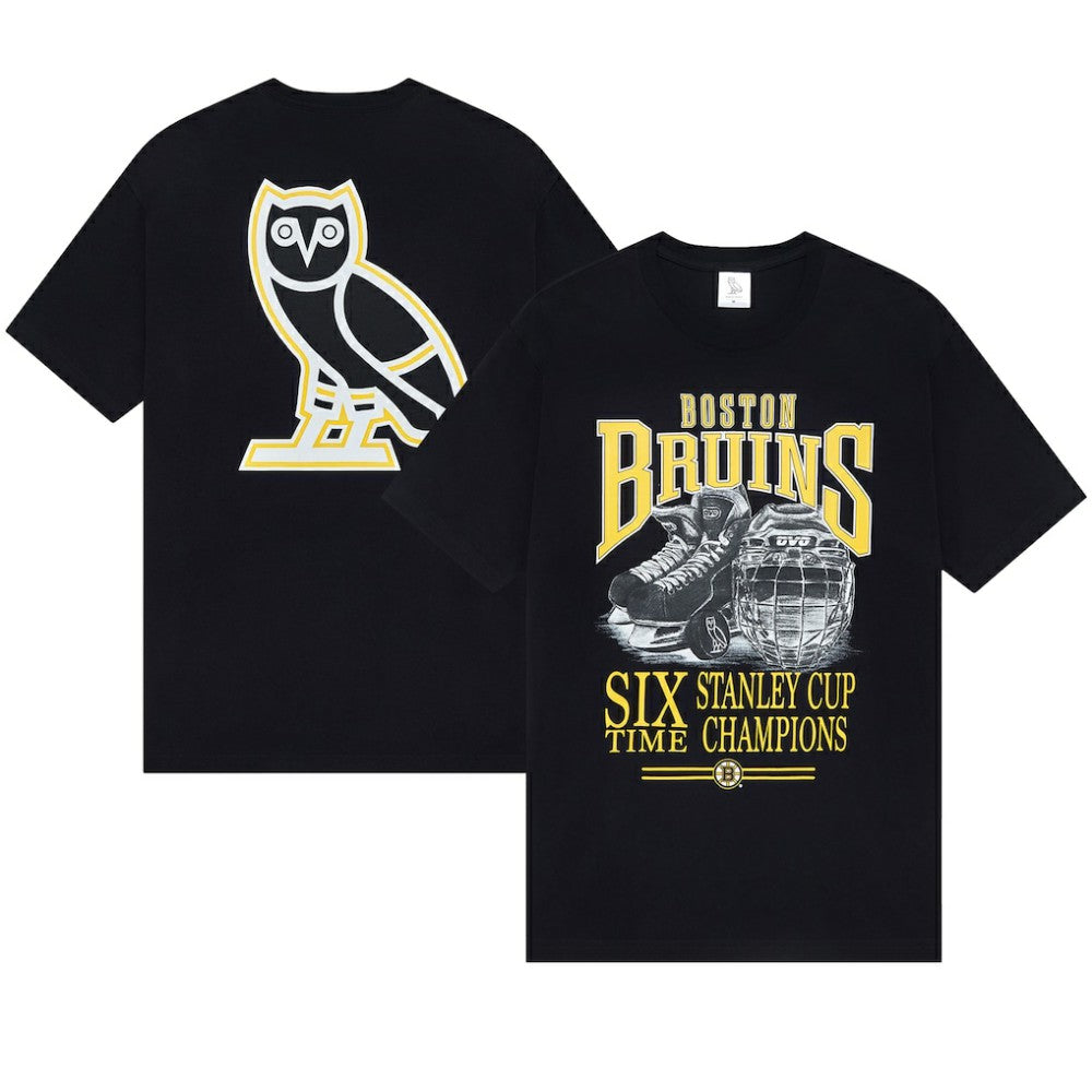 Boston Bruins OVO x NHL Graphic T-Shirt - Black | US 200319672