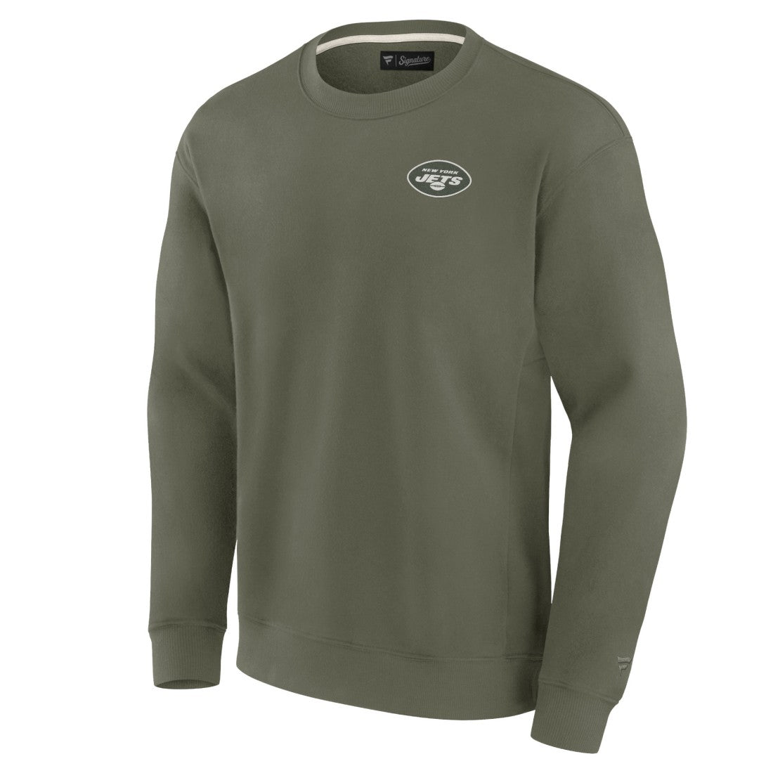 New York Jets Unisex Elements Super Soft Pullover Sweatshirt - Olive Pullover