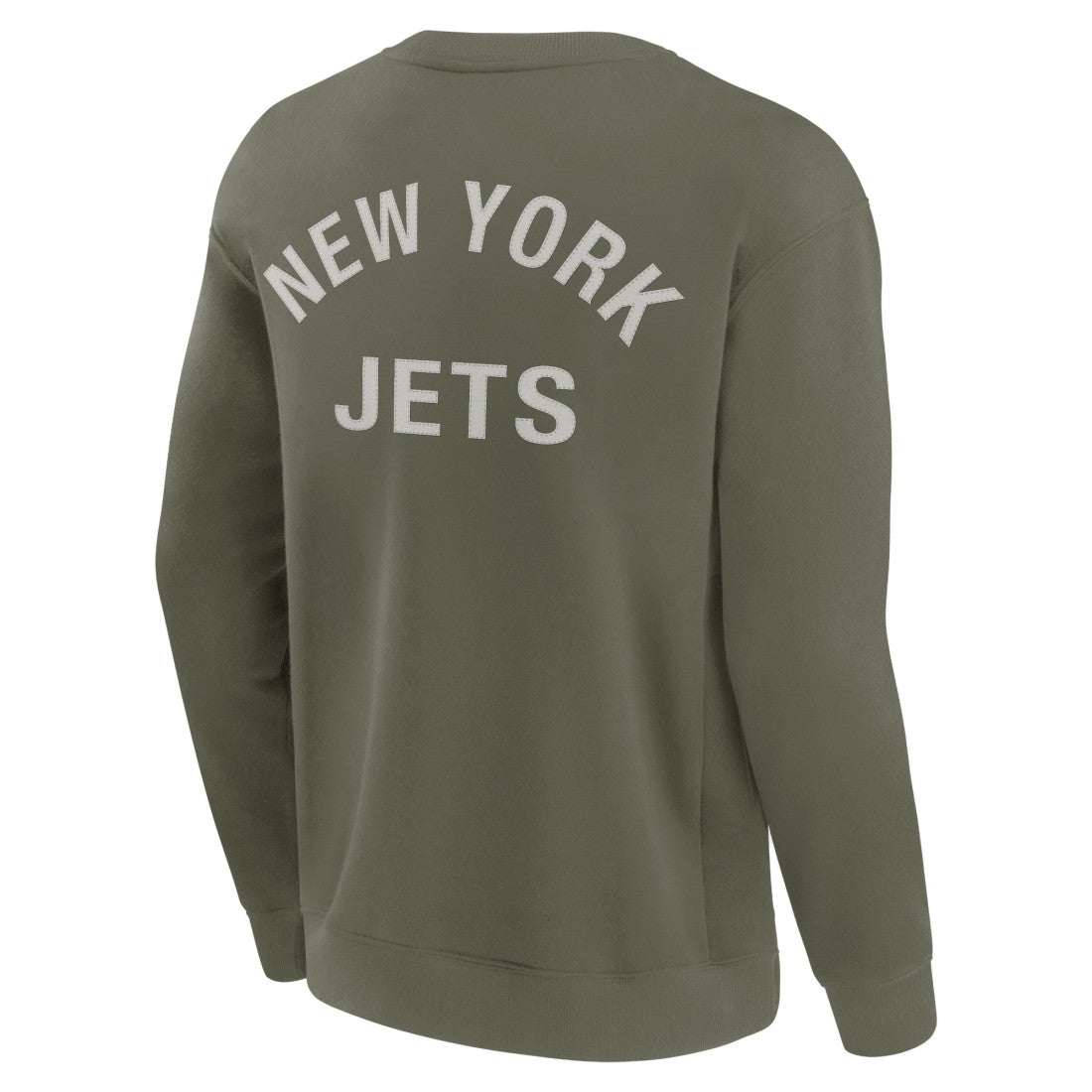 New York Jets Unisex Elements Super Soft Pullover Sweatshirt - Olive Pullover