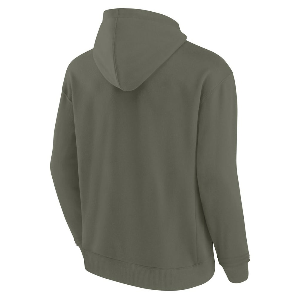 Cincinnati Bengals Unisex Elements Super Soft Fleece Pullover Hoodie - Olive Hoodies