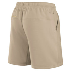 Miami Dolphins Unisex Elements Super Soft Fleece Shorts - Khaki Shorts