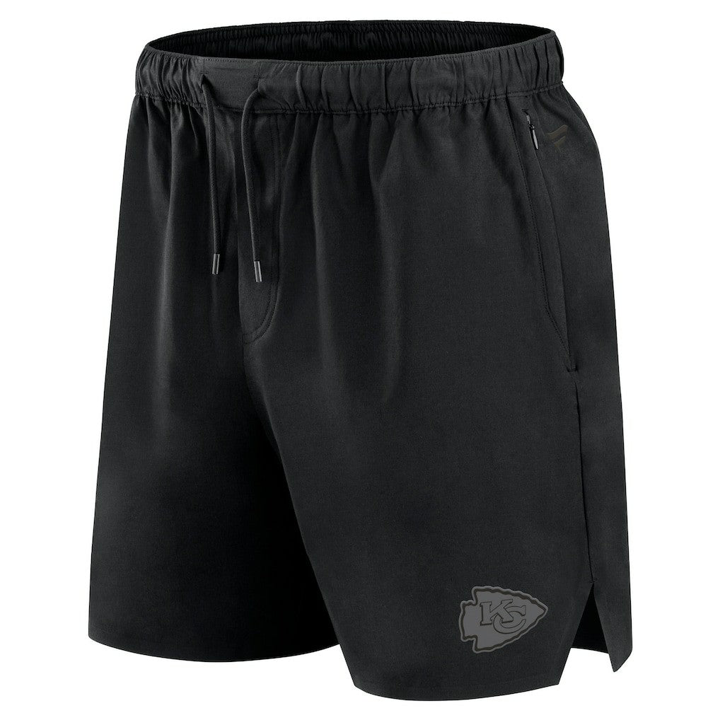 Kansas City Chiefs Front Office Micro Tonal Shorts - Black Shorts