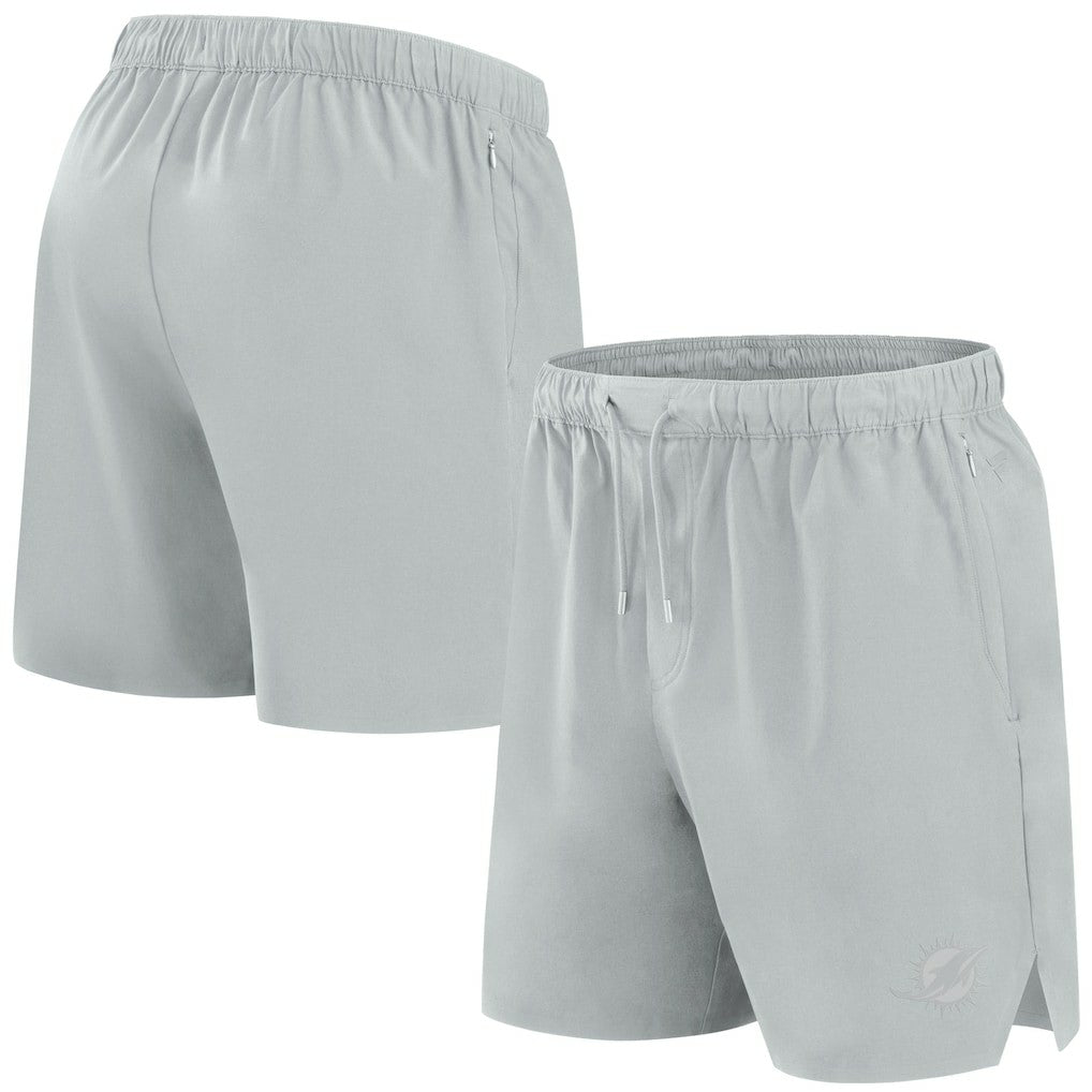 Miami Dolphins Front Office Micro Tonal Shorts - Gray Shorts
