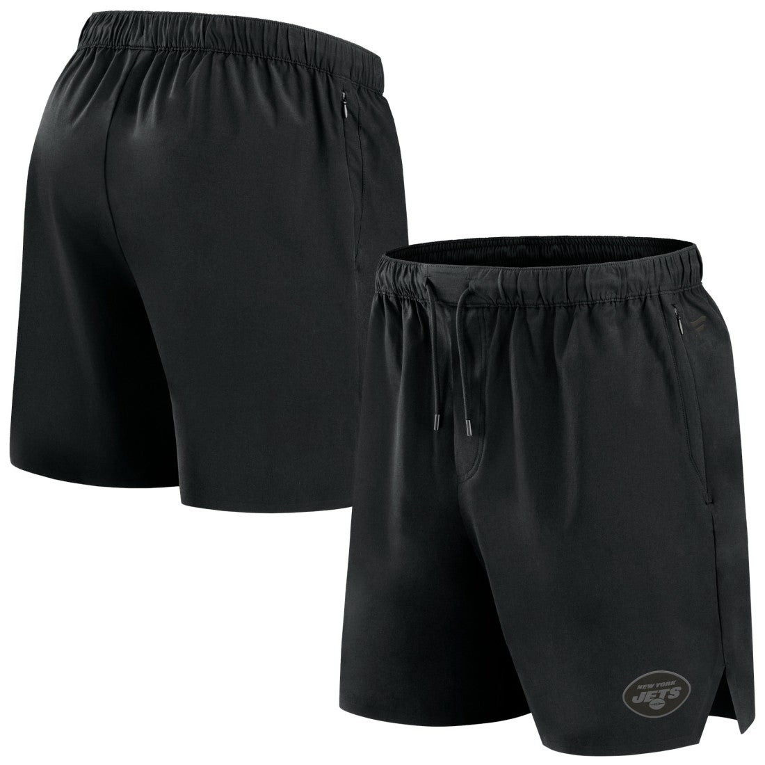 New York Jets Front Office Micro Tonal Shorts - Black Shorts