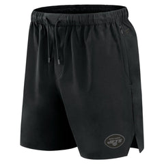 New York Jets Front Office Micro Tonal Shorts - Black Shorts