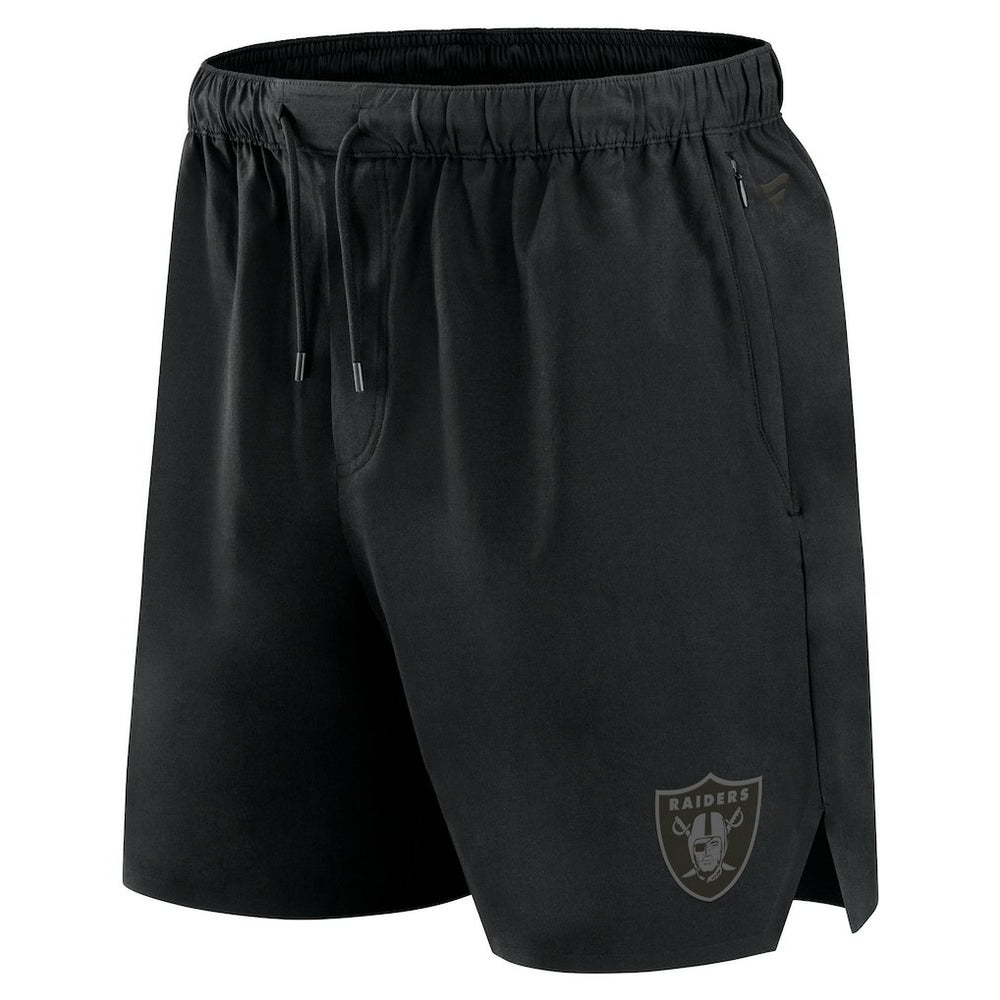 Las Vegas Raiders Front Office Micro Tonal Shorts - Black Shorts