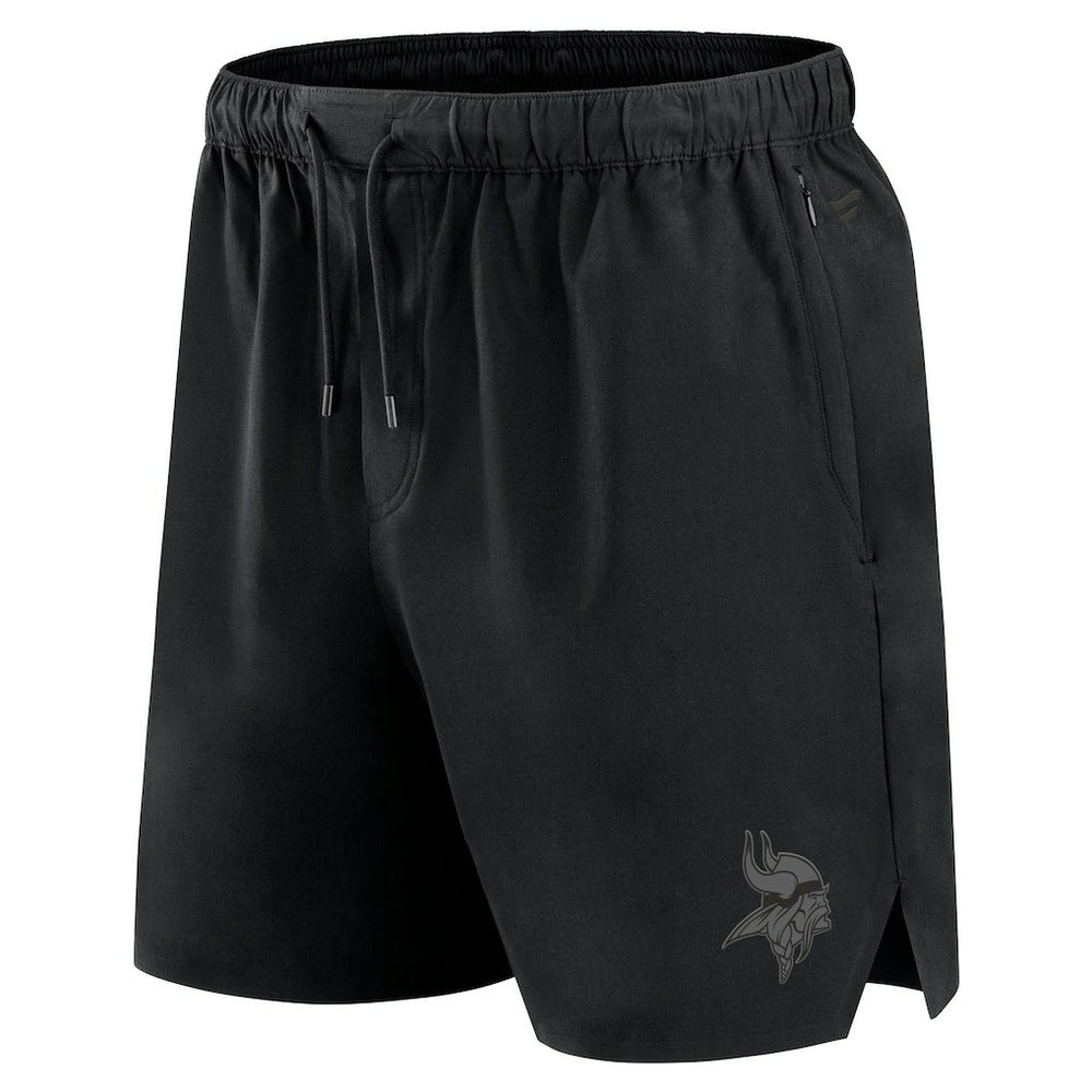 Minnesota Vikings Front Office Micro Tonal Shorts - Black Shorts
