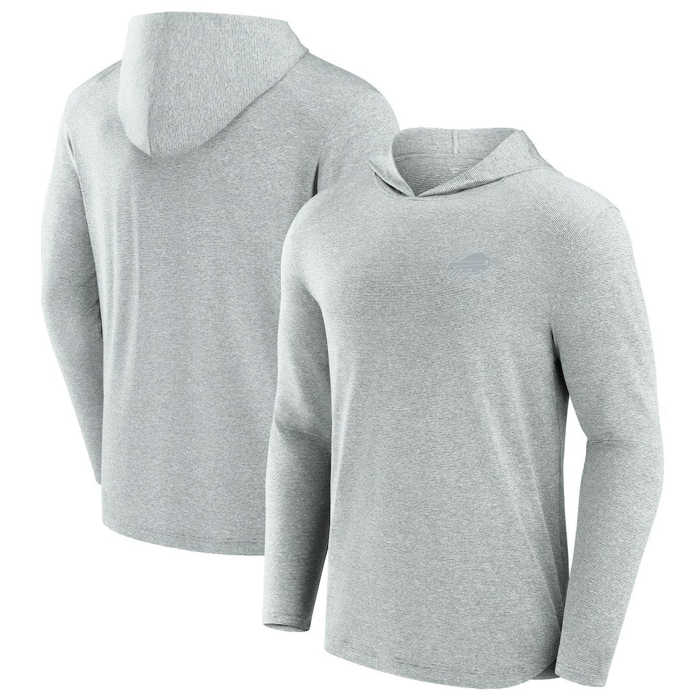 Buffalo Bills Front Office Tech Lightweight Hoodie T-Shirt - Gray Hoodies
