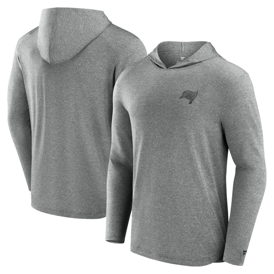Tampa Bay Buccaneers Front Office Tech Lightweight Hoodie T-Shirt - Black Hoodies