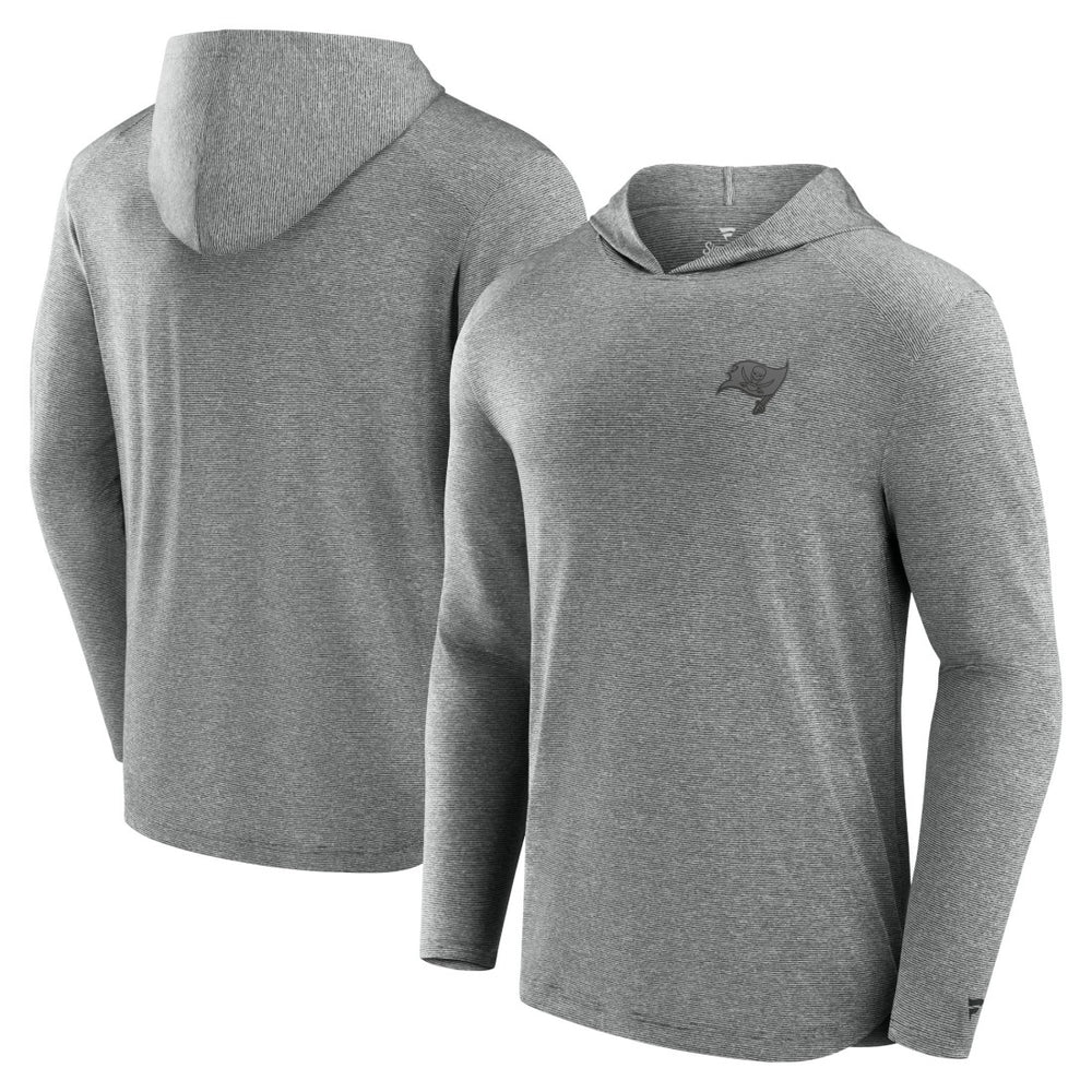 Tampa Bay Buccaneers Front Office Tech Lightweight Hoodie T-Shirt - Black Hoodies