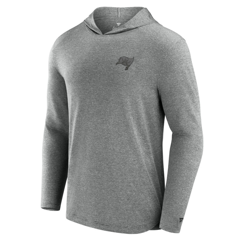 Tampa Bay Buccaneers Front Office Tech Lightweight Hoodie T-Shirt - Black Hoodies