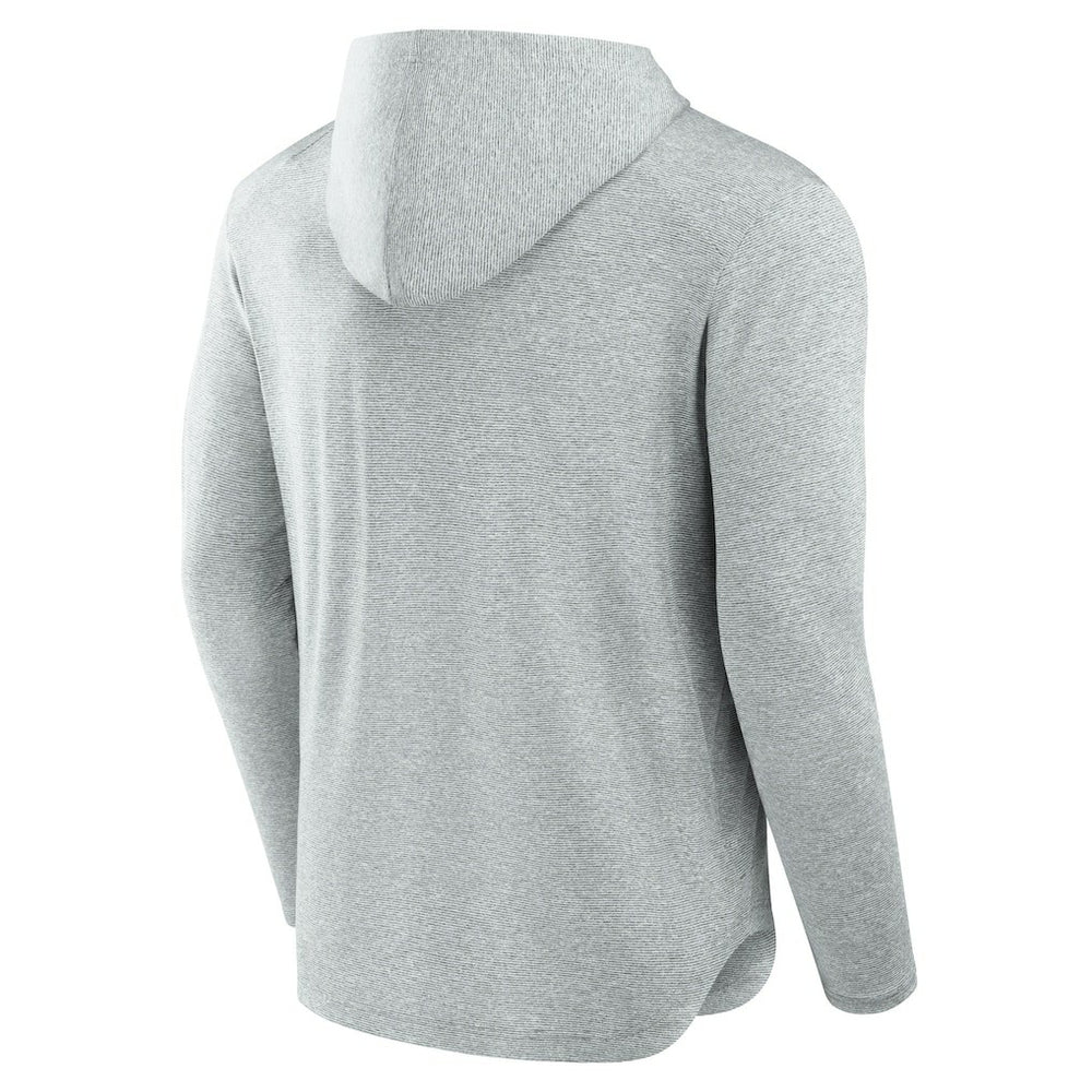 Los Angeles Chargers Front Office Tech Lightweight Hoodie T-Shirt - Gray Hoodies