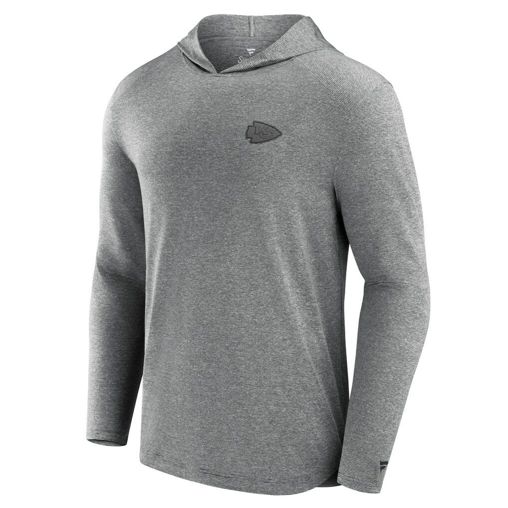 Kansas City Chiefs Front Office Tech Lightweight Hoodie T-Shirt - Black Hoodies
