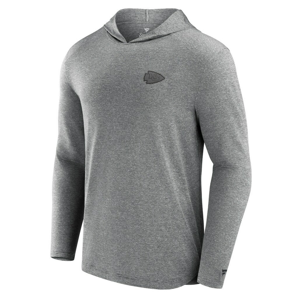 Kansas City Chiefs Front Office Tech Lightweight Hoodie T-Shirt - Black Hoodies