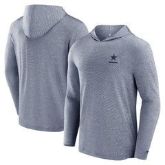 Dallas Cowboys Front Office Tech Lightweight Hoodie T-Shirt - Navy Hoodies