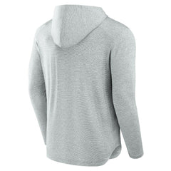 Miami Dolphins Front Office Tech Lightweight Hoodie T-Shirt - Gray Hoodies