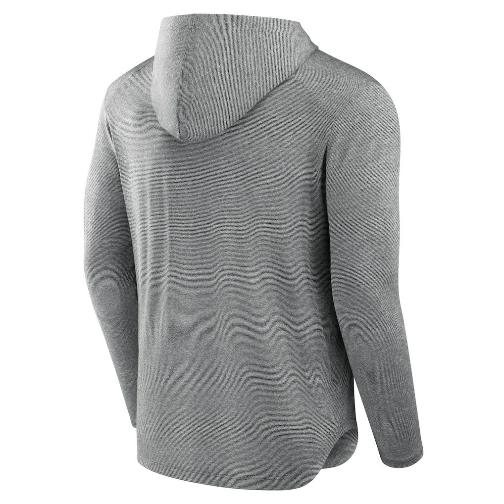 Philadelphia Eagles Front Office Tech Lightweight Hoodie T-Shirt - Black Hoodies