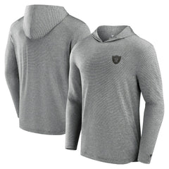 Las Vegas Raiders Front Office Tech Lightweight Hoodie T-Shirt - Black Hoodies
