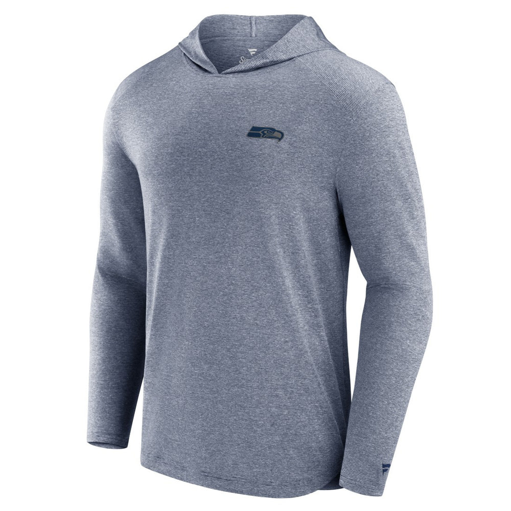 Seattle Seahawks Front Office Tech Lightweight Hoodie T-Shirt - Navy Hoodies
