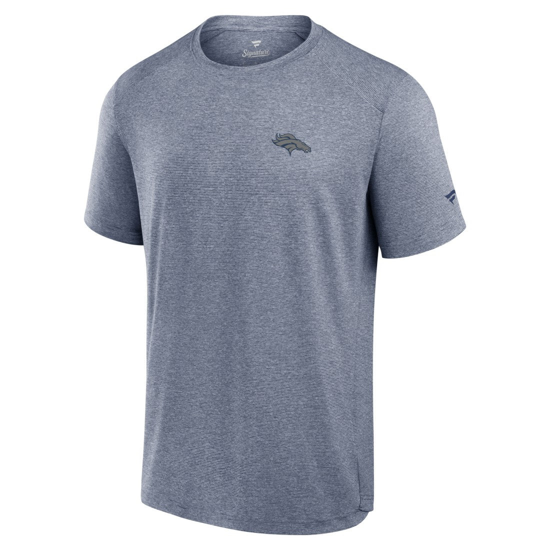 Denver Broncos Front Office Tech T-Shirt - Navy T-shirts