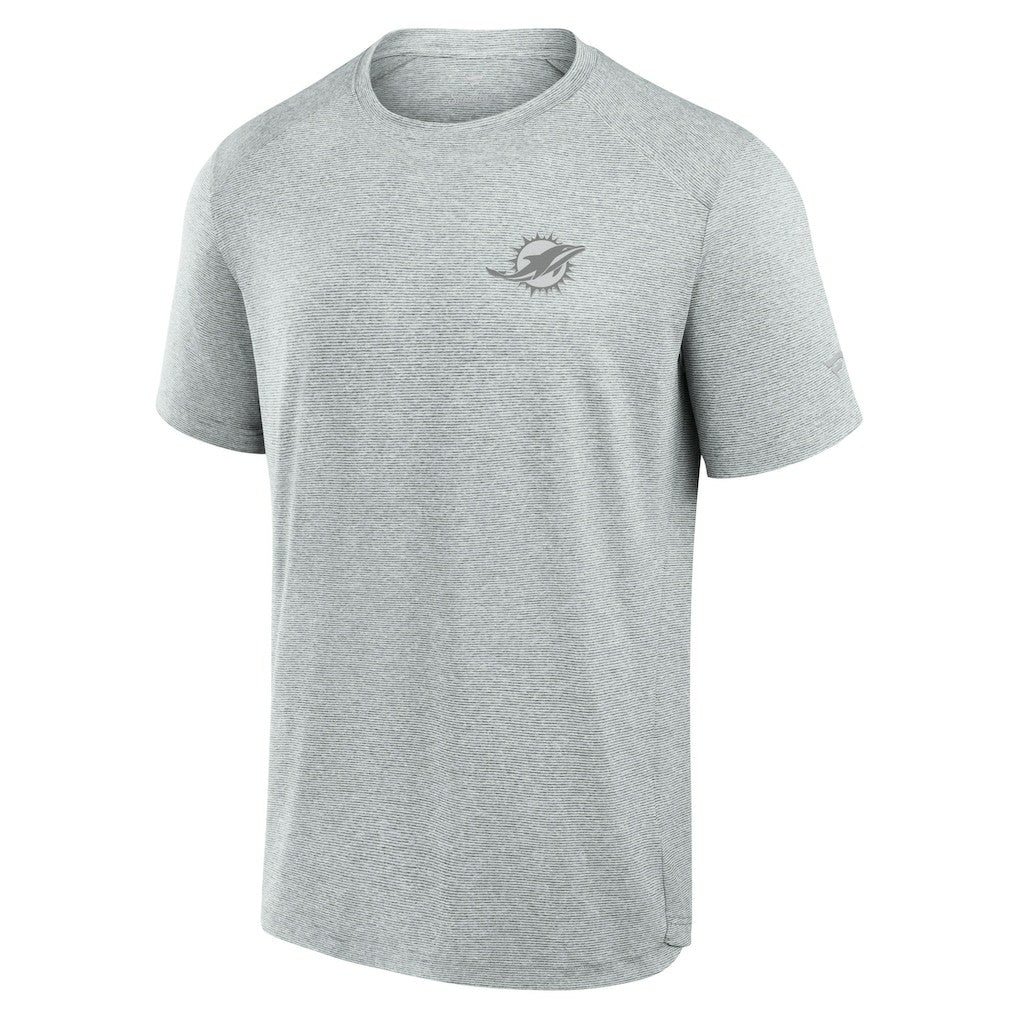 Miami Dolphins Front Office Tech T-Shirt - Gray T-shirts
