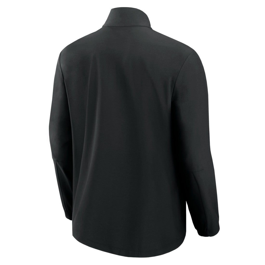 New York Jets Front Office Micro Tonal Quarter-Zip Pullover - Black Pullover