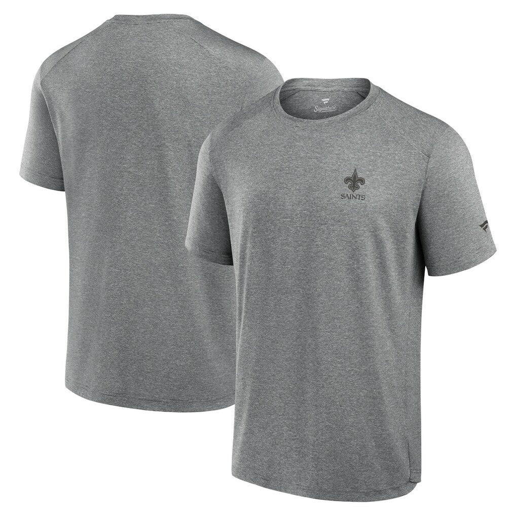 New Orleans Saints Front Office Tech T-Shirt - Black T-shirts