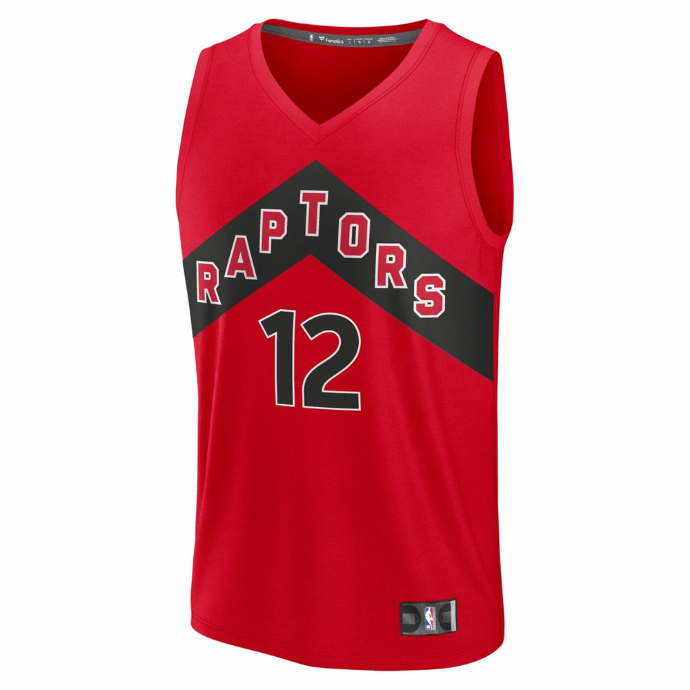 Collin Murray-Boyles Toronto Raptors 2025 NBA Draft First Round Pick Fast Break Replica Jersey Icon Edition Red - Fanatics