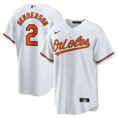 Gunnar Henderson Baltimore Orioles Nike Home Replica Player Jersey - White Jerseys