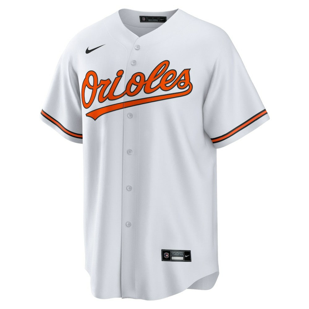 Gunnar Henderson Baltimore Orioles Nike Home Replica Player Jersey - White Jerseys